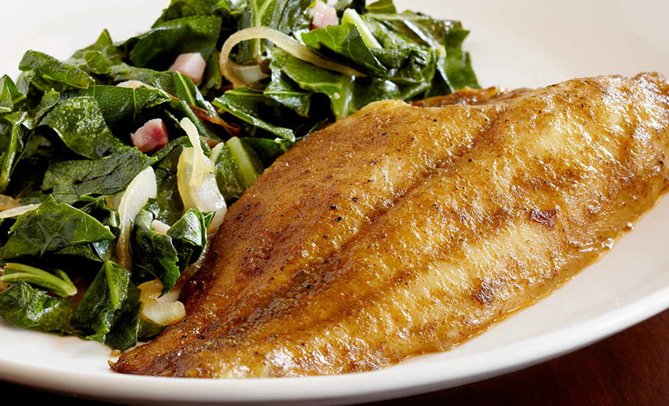 two tilapia recipes baked for Greens Easy and Catfish Baked Cajun Collard