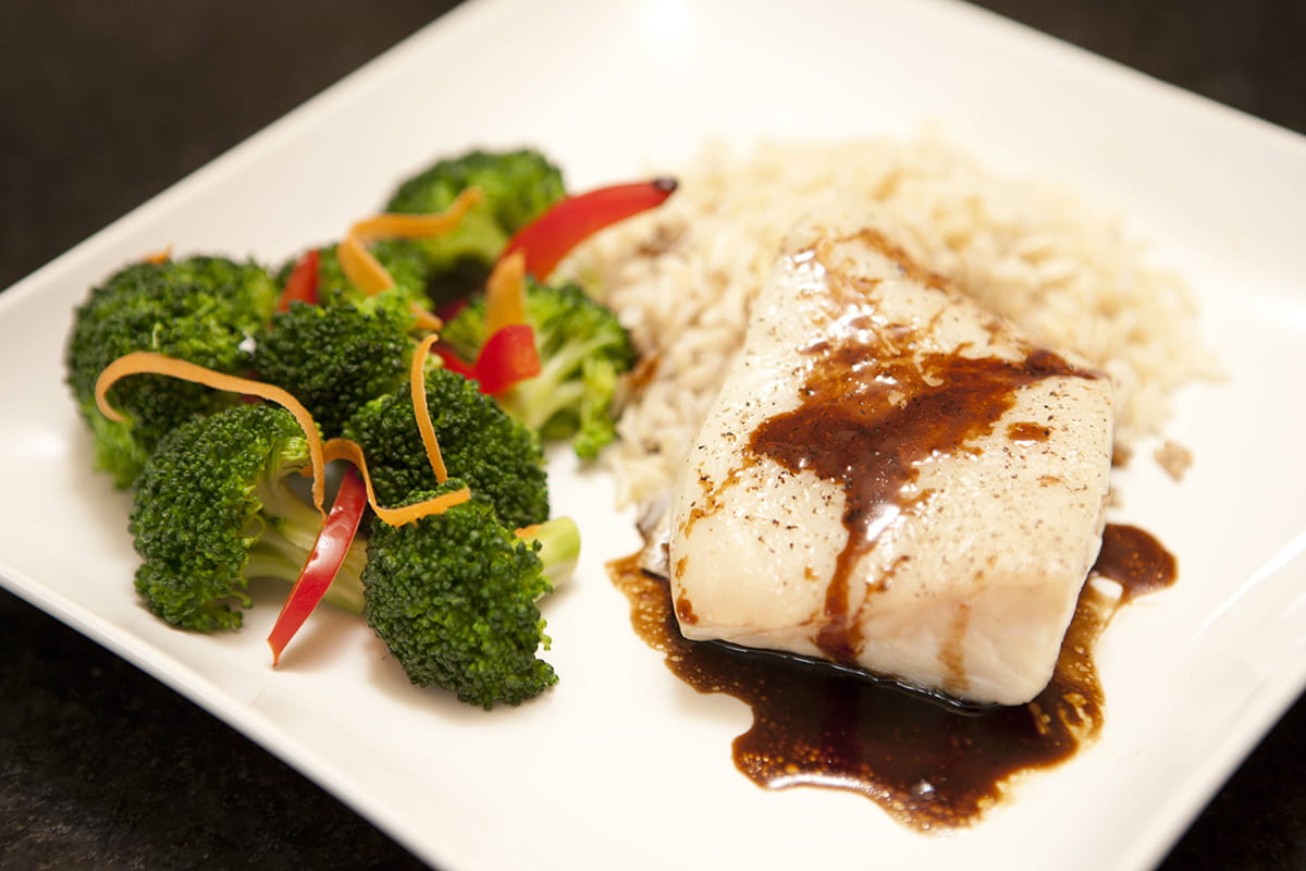 Balsamic Glazed Fish