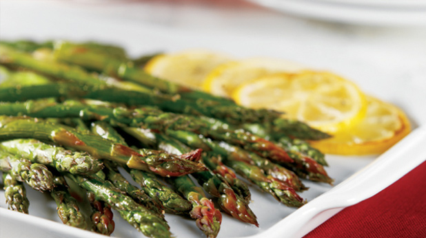 Broiled Asparagus Spears with Lemon