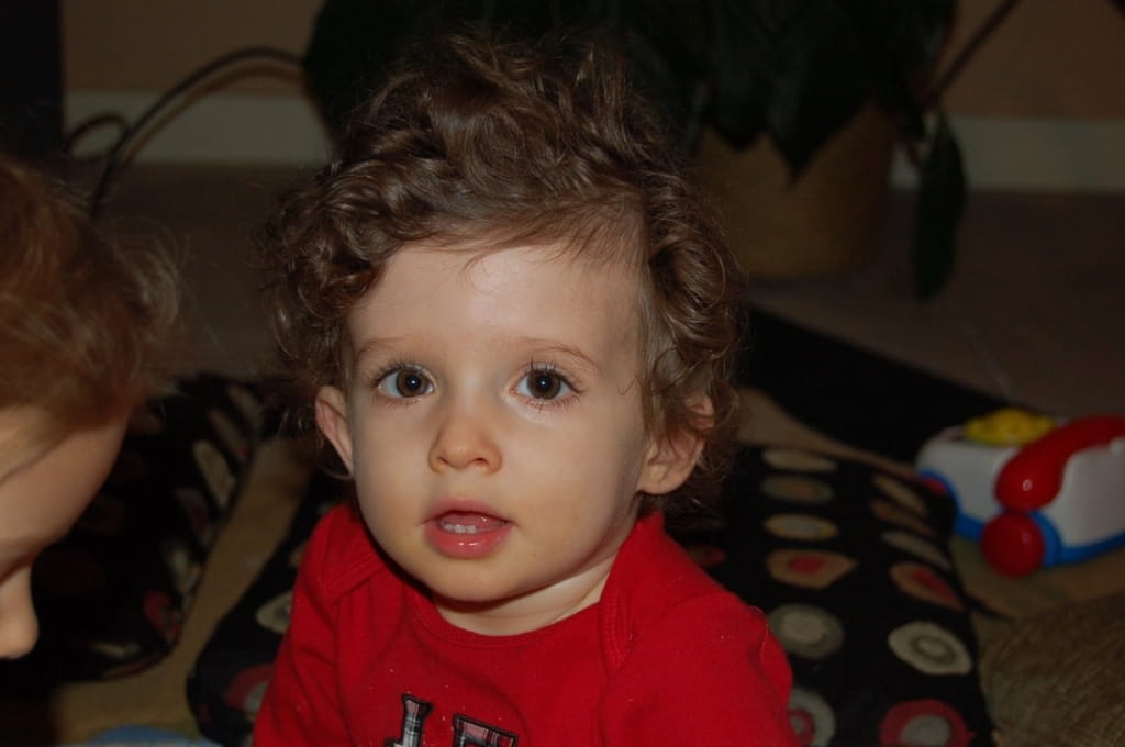 Oliver Hinkle was born with a ventricular septal defect.