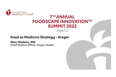 2022 Summit Food as Medicine Strategy Part 4