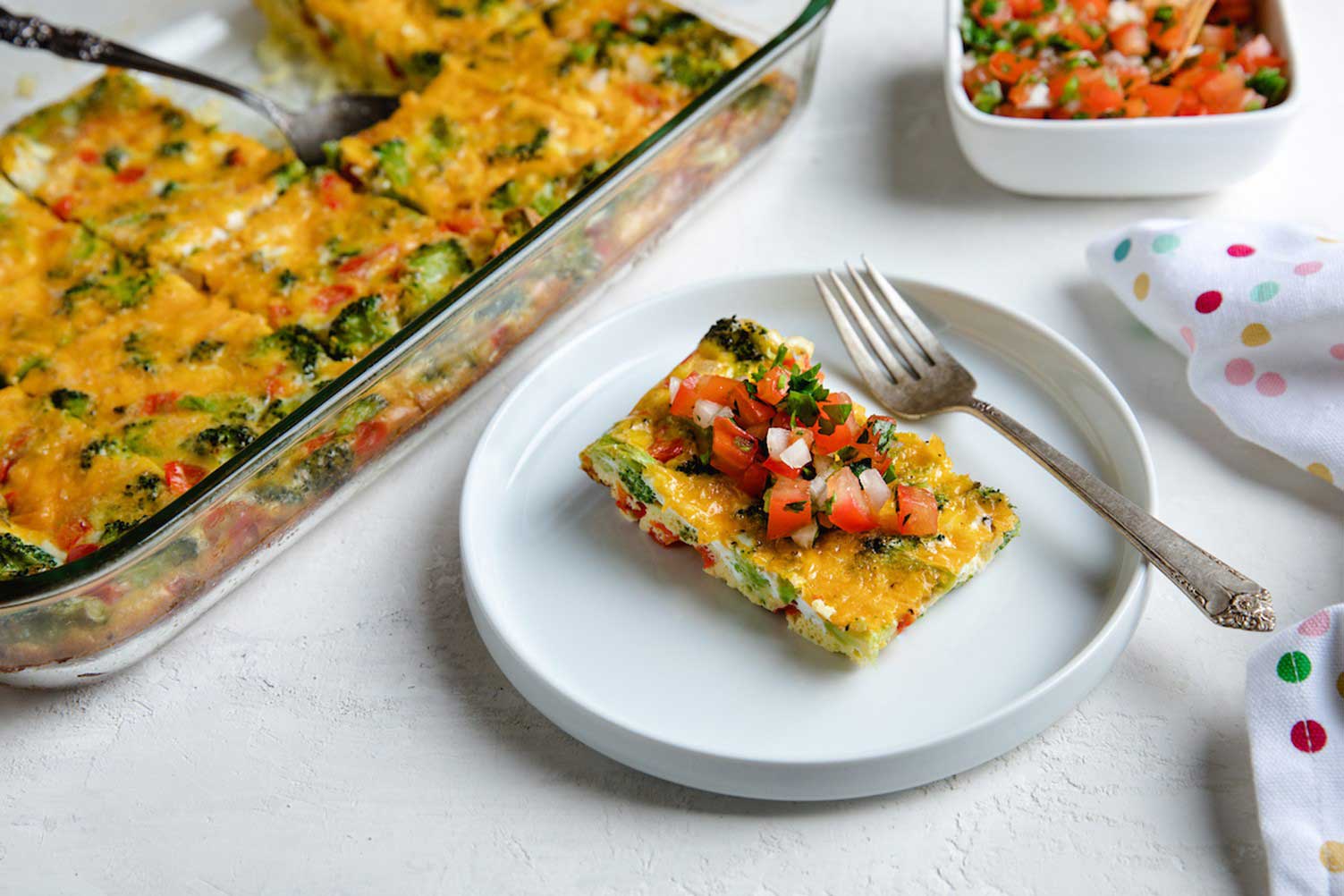 Easy Vegetable Egg Casserole
