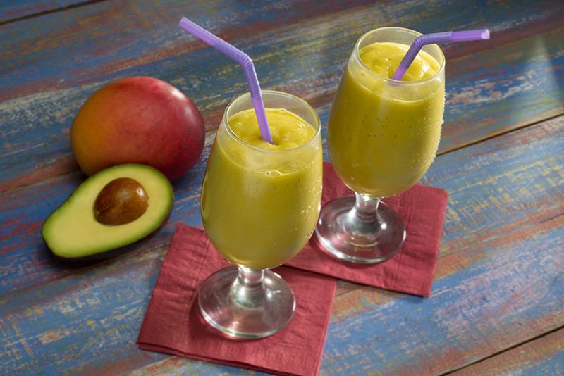 Dairy-Free Mango Avocado Smoothie
