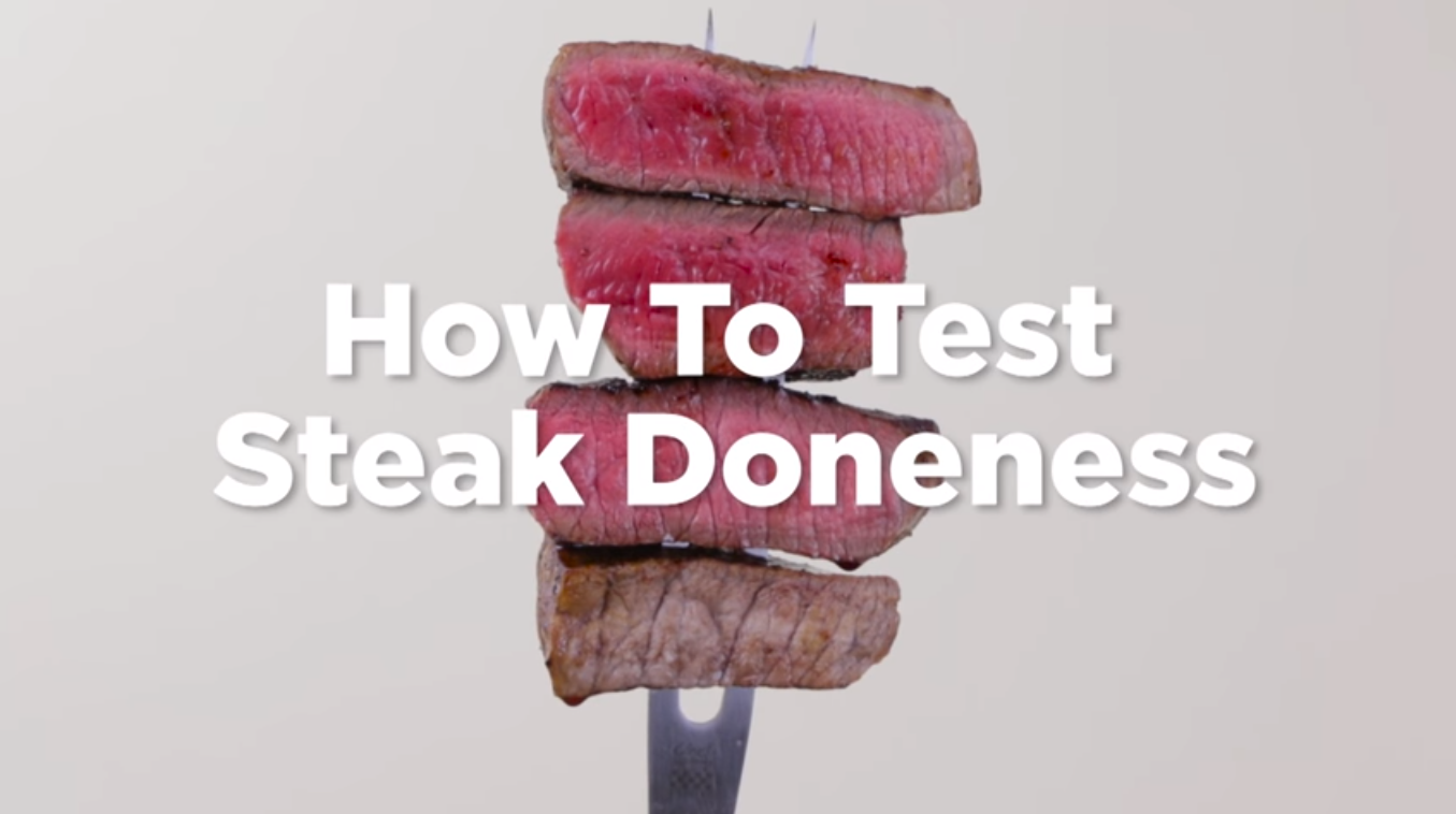 How to Test Steak Tenderness Doneness