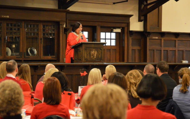 Yolanda Thompson presenting at Better U 2015. (Photo courtesy of Yolanda Thompson)