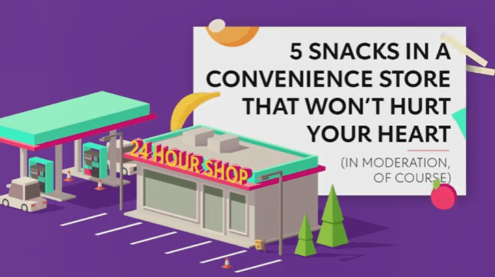 5 convenience store snacks that won't hurt your heart.