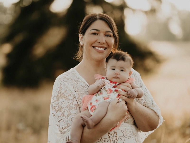 Andrea Engfer and her daughter, Emma. (Photo courtesy of Andrea Engfer)