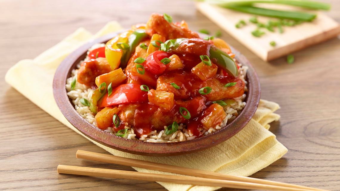 sweet and sour chicken sweet and sour chicken