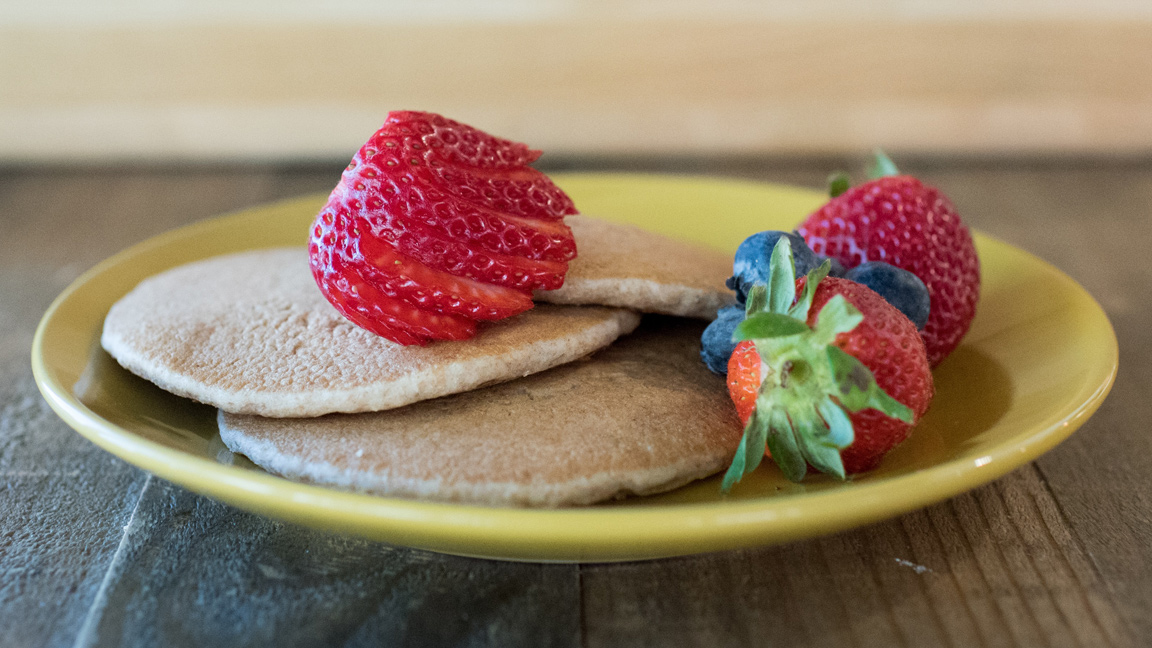 whole wheat pancakes