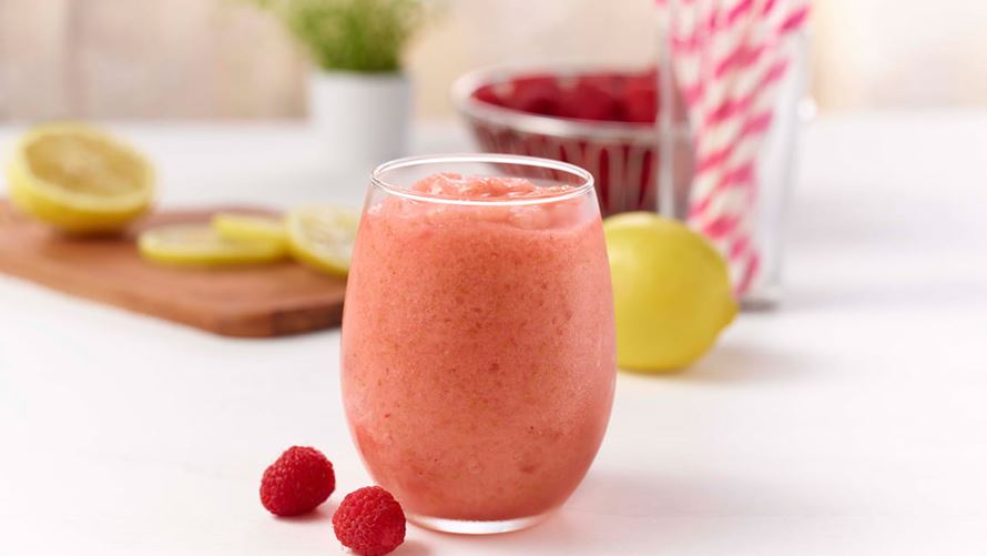 Raspberry Lemonade Slushie Drink Raspberry-Lemonade-Slushie Drink