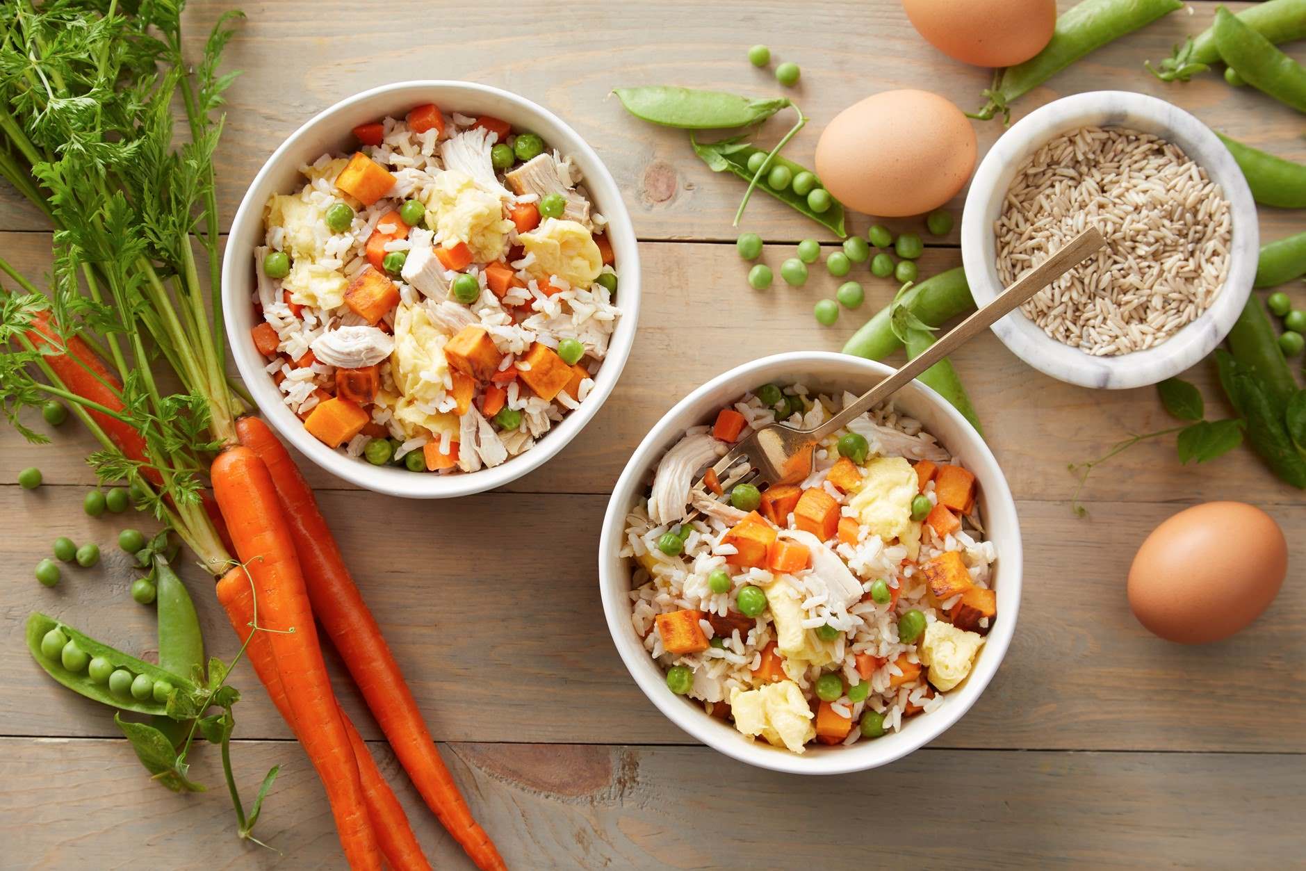 Chicken and Veggie Rice Bowl