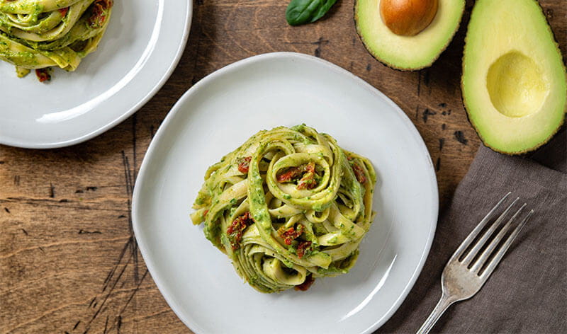 Fettuccini AvoFredo Heart-Check certified recipe