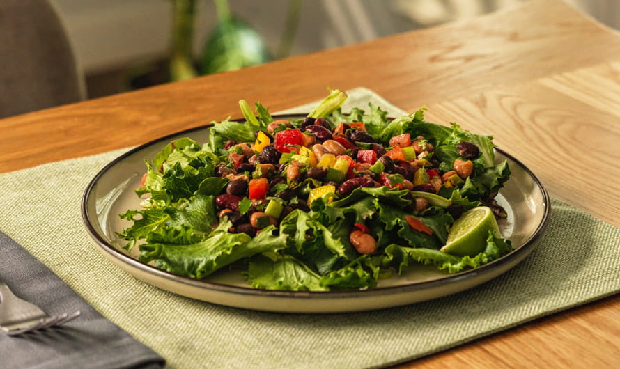 Southwestern Three-Bean Dense Salad
